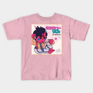 オニカバー90's (oni cover 90's)  ローラパケット Kids T-Shirt